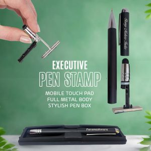 Personalized Pen Stamp / Name Engraved Pen Stamp